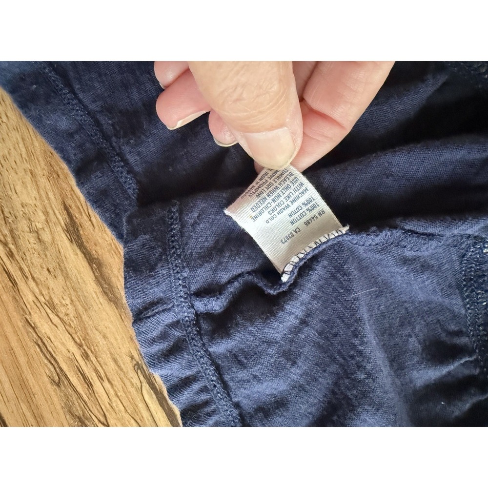 American Eagle Navy Blue Open Front Jersey Cardigan Lightweight Casual Layer S/P - Picture 9 of 9